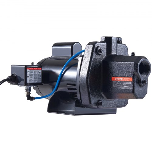 VEVOR 1.5 HP Cast Iron Sprinkler/Irrigation Pump, 115/230