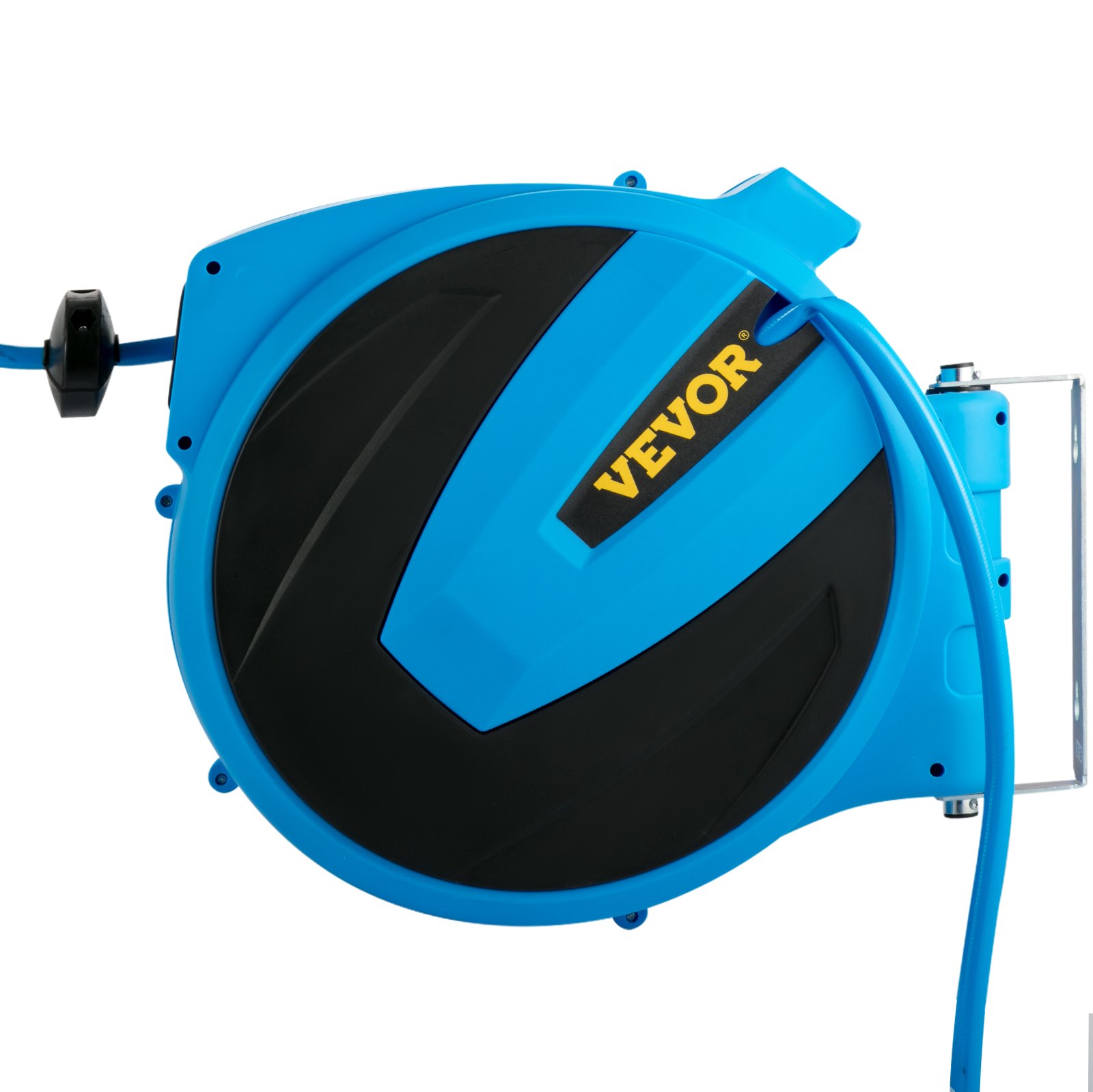 VEVOR Retractable Hose Reel, 5/8 inch x 50 ft, Any Length Lock