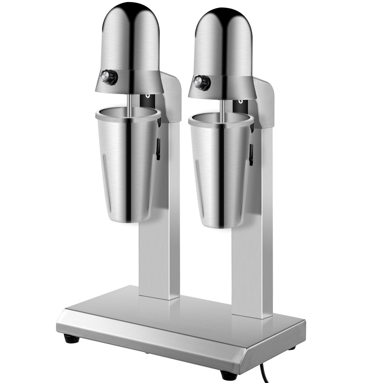 VEVOR Milkshake Maker, DoubleHead Milkshake Machine, 560W Milkshake Mixer, Malt Maker with