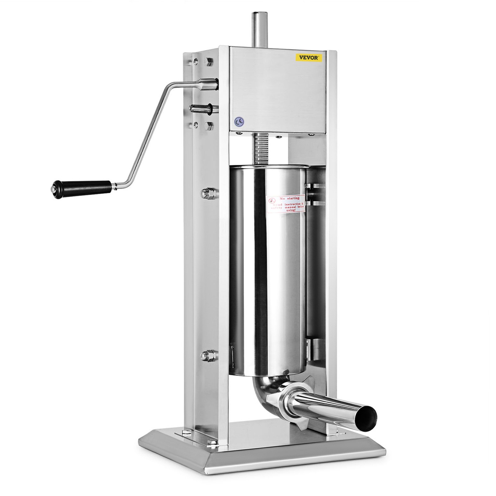Machine A Saucisse VEVOR 2.5LBS/1.5L Capacity Homemade Sausage Maker Stainless Steel Sdlsbxggc15l18ho0v0 Sausage Stuffer - Foto 3