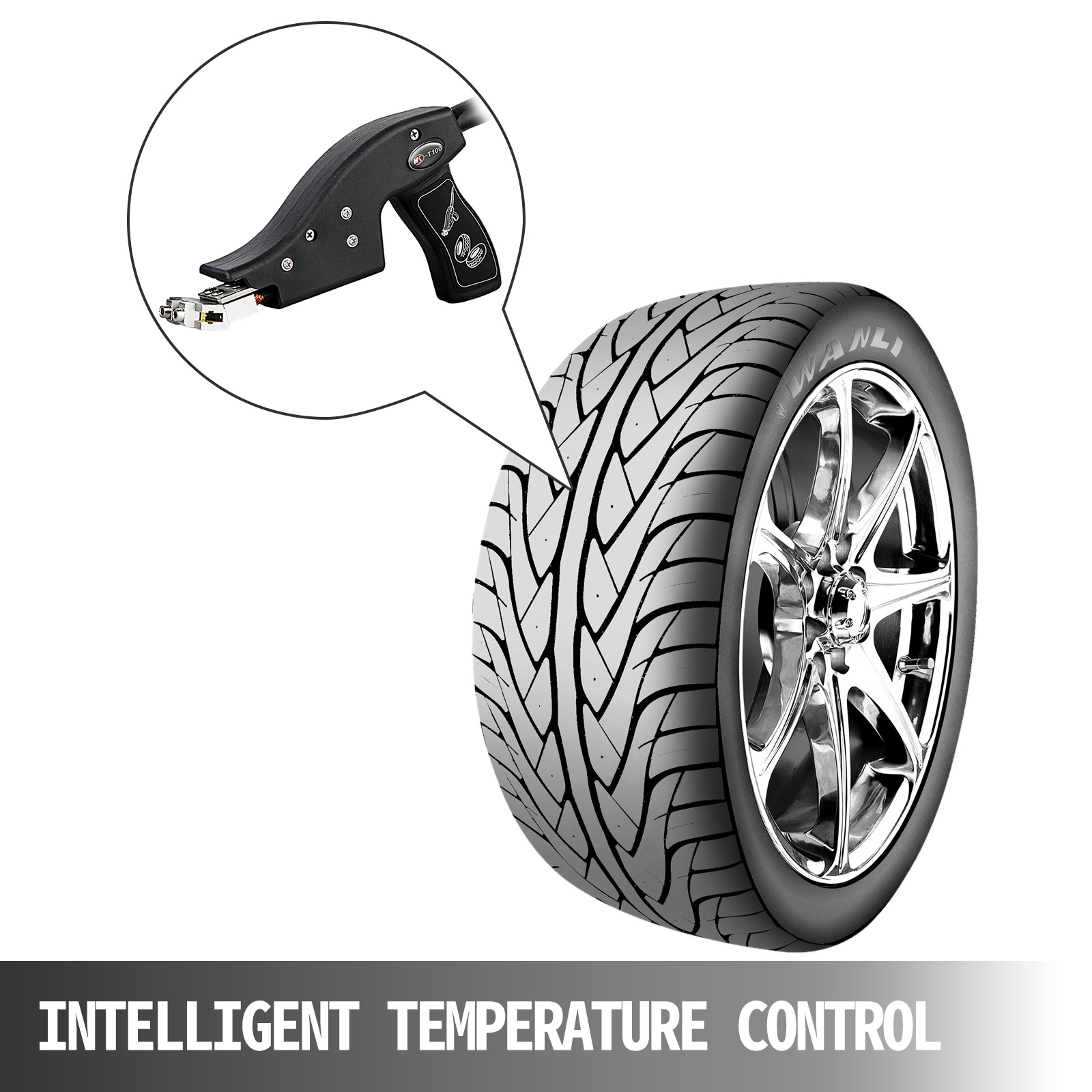 400w Truck Tire Grooving Blades Groover Iron Truck Trailer Tire Rubber