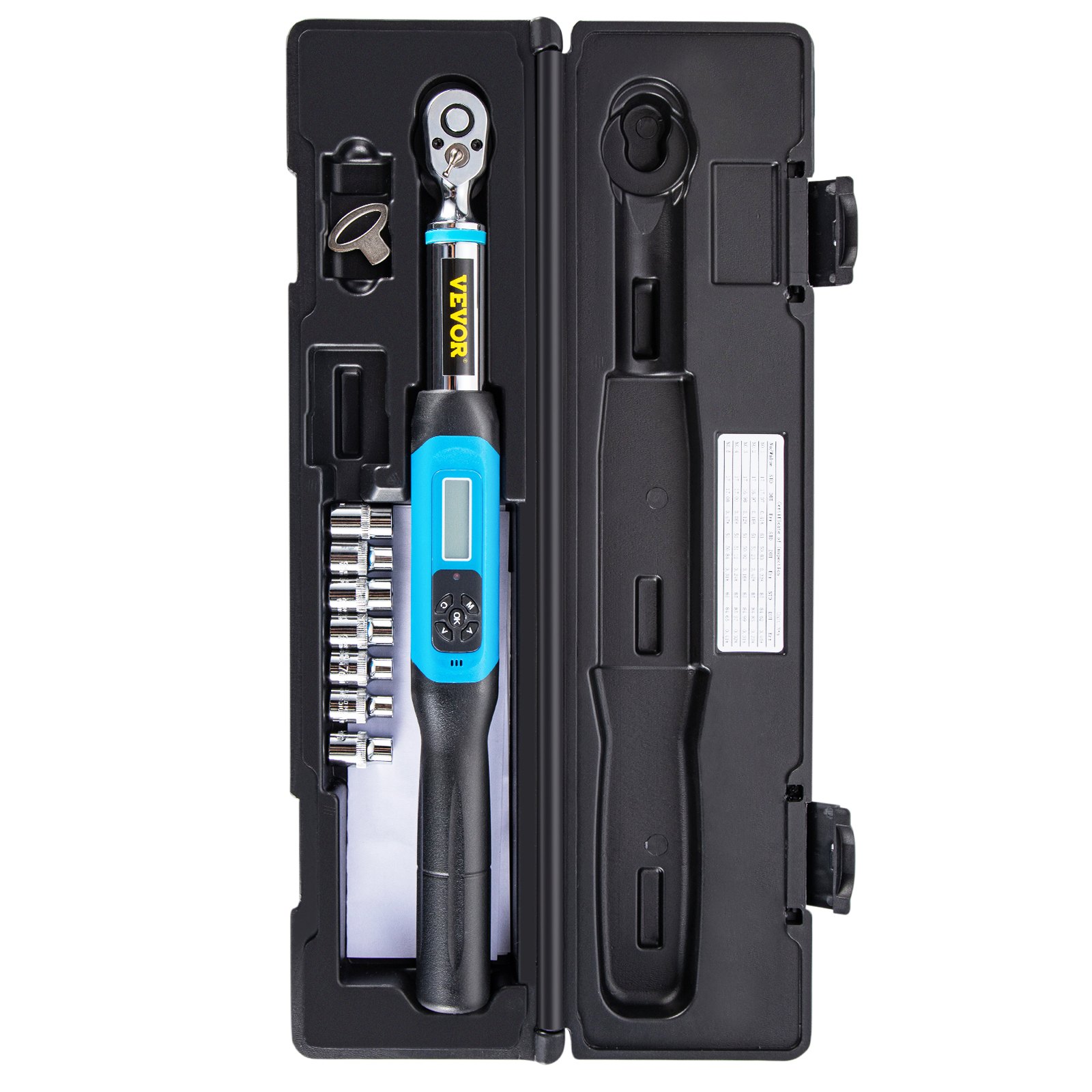 VEVOR Digital Torque Wrench, 3/8" Drive Electronic Torque Wrench