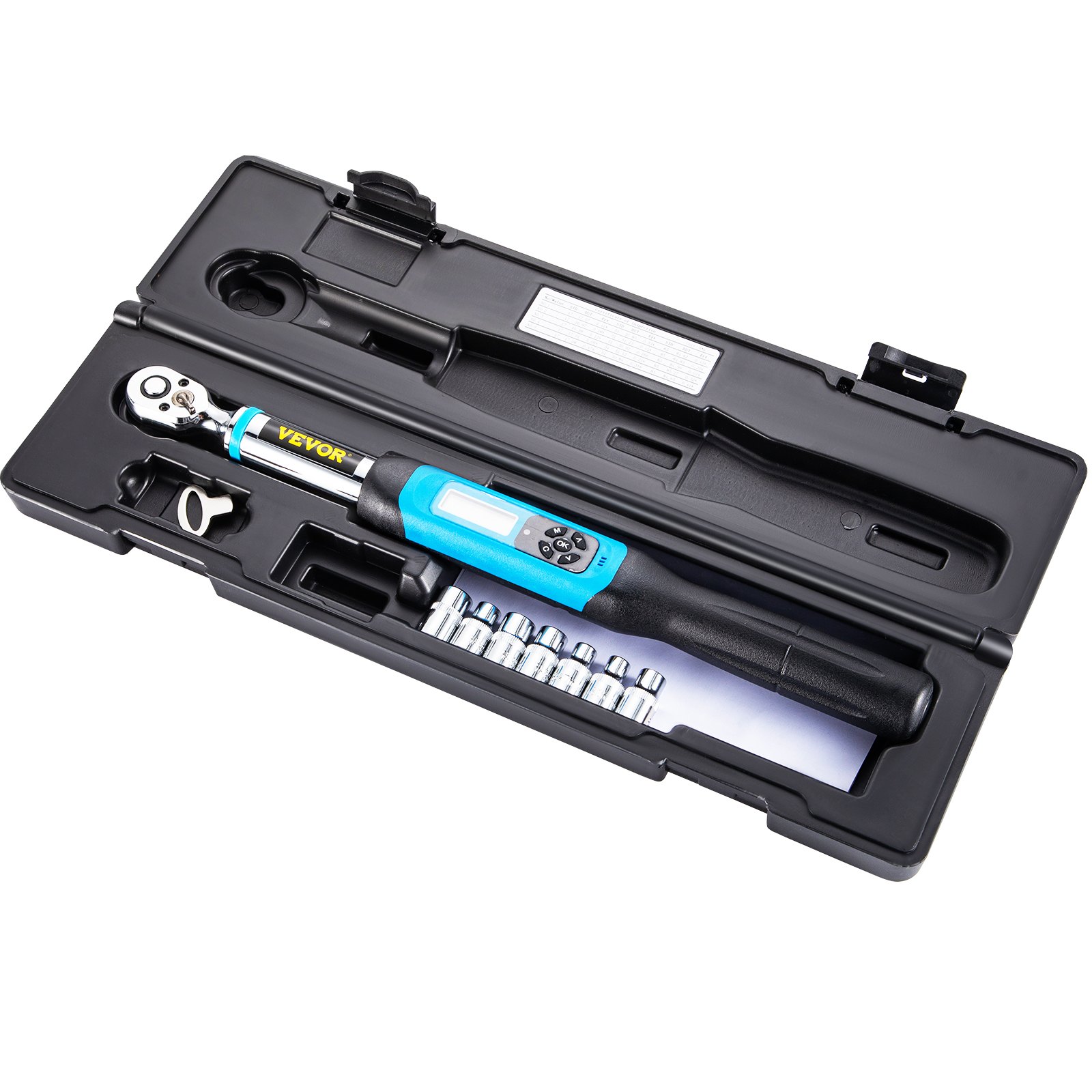 VEVOR Digital Torque Wrench, 3/8" Drive Electronic Torque Wrench