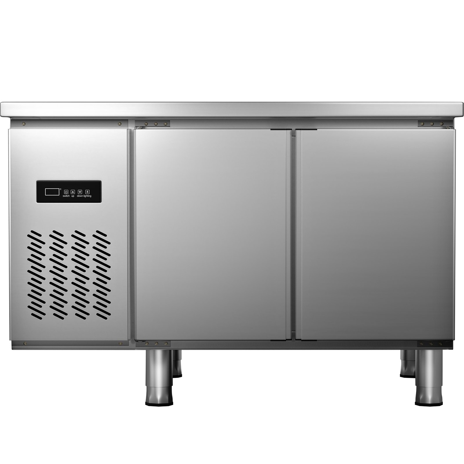 VEVOR Commercial Refrigerator,48'' Undercounter Refrigerator, Stainless