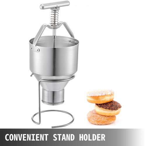 Donut Depositor, 5L Capacity Donut Dropper Hopper, Manual Donut