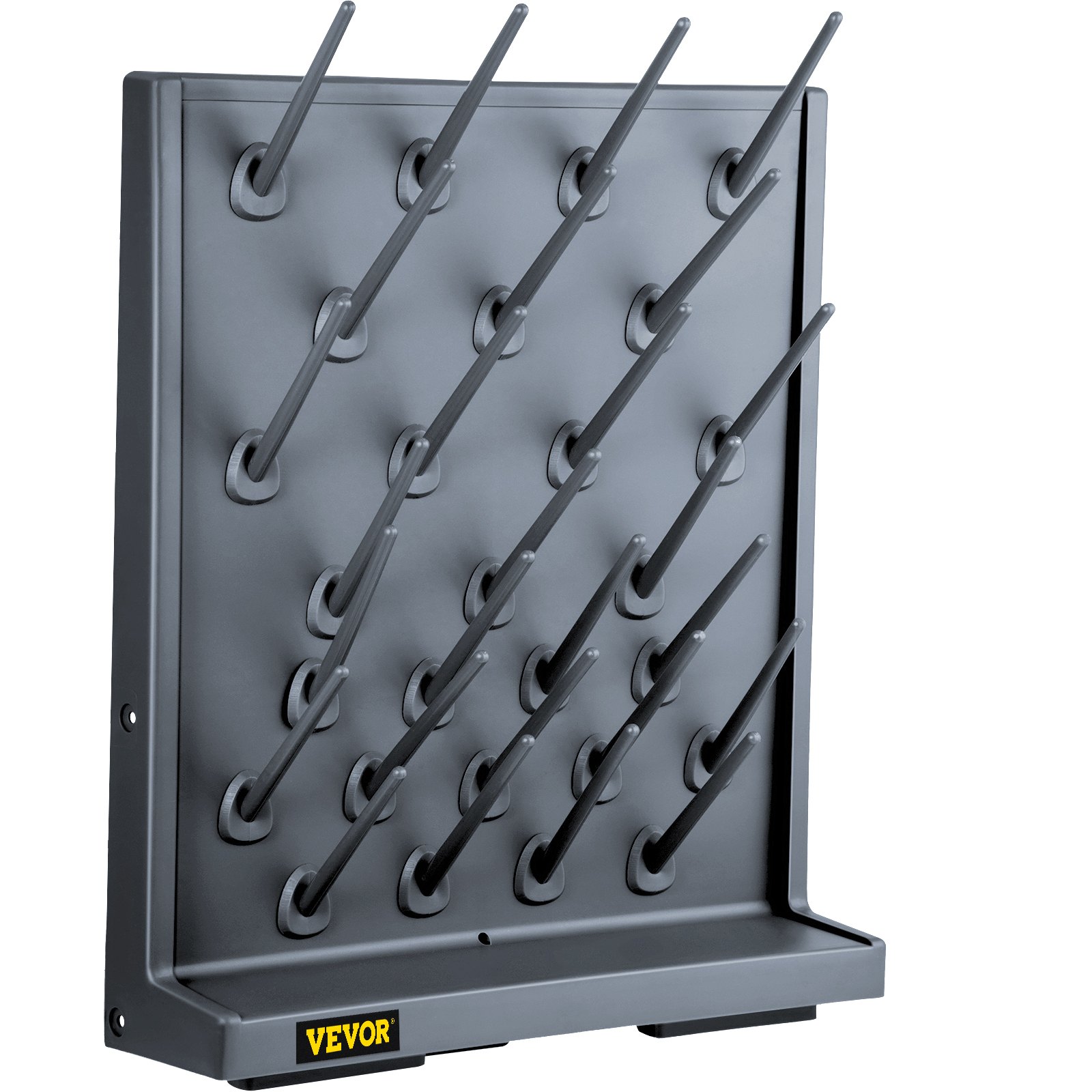 VEVOR Drying Rack Lab Glassware Rack PP Material Glassware Drying Rack ...