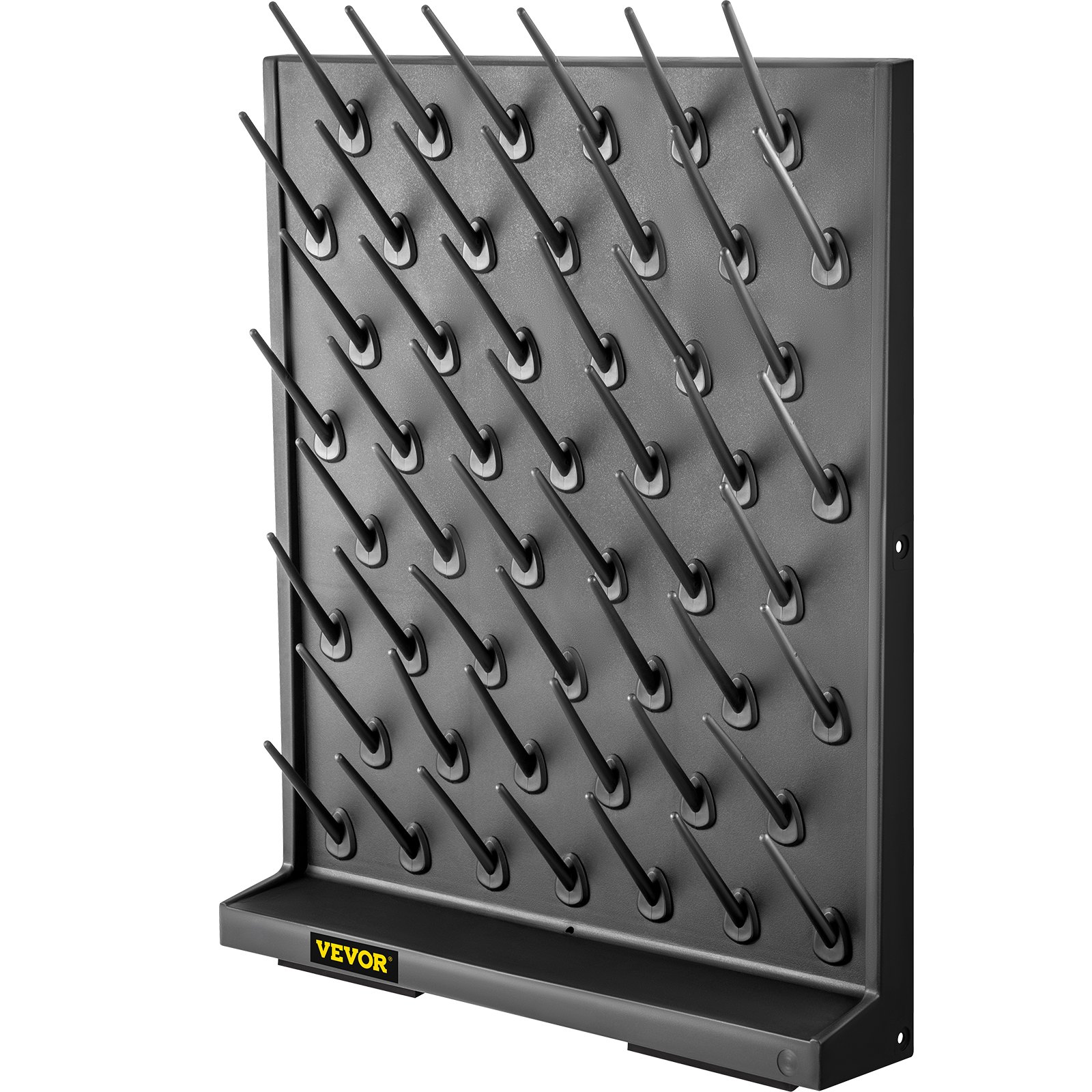 VEVOR Drying Rack for Lab Glassware Rack 52 Pegs PP Material Glassware ...
