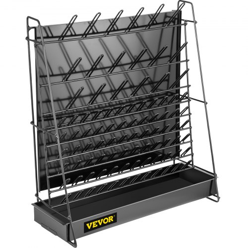 VEVOR Drying Rack for Lab 90 Pegs Lab Glassware Rack Steel Wire ...