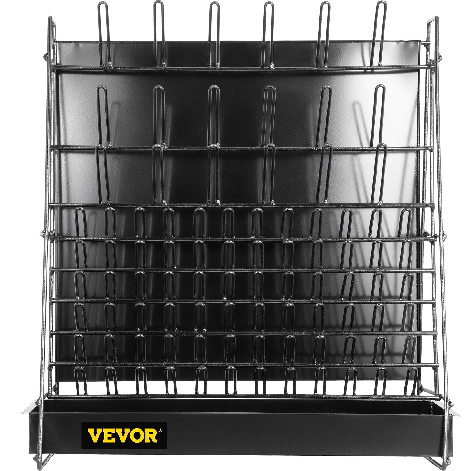VEVOR Drying Rack for Lab 90 Pegs Lab Glassware Rack Steel Wire ...