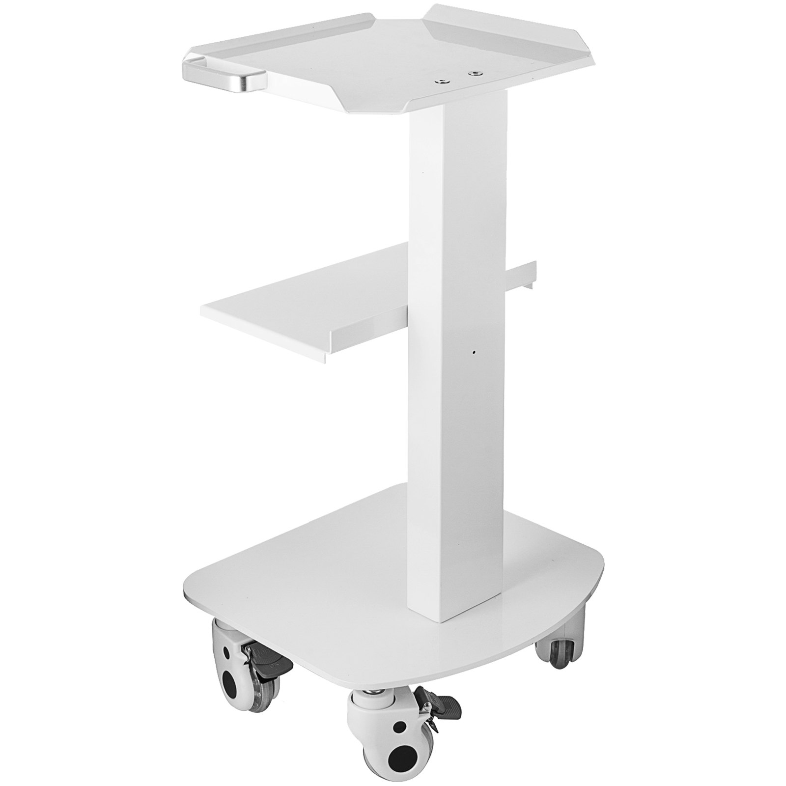 VEVOR 3 Trays Utility Cart 3-Layer Trolley Heavy Duty Lab Dental ...