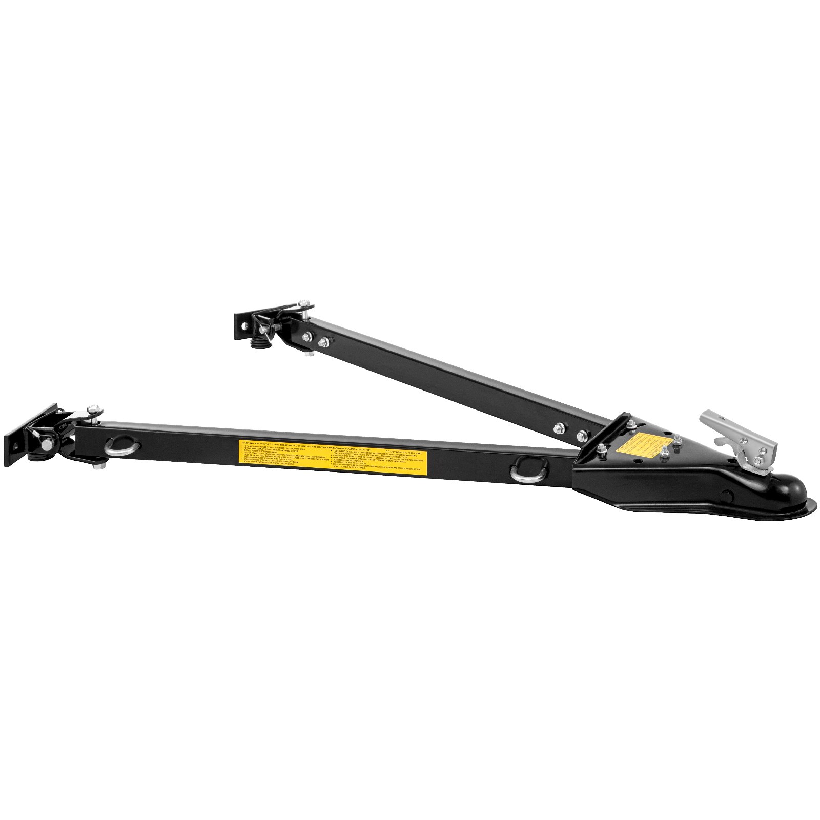 VEVOR Tow Bar, 5000 lbs Towing Capacity, PowderCoating Steel BumperMounted Universal Towing