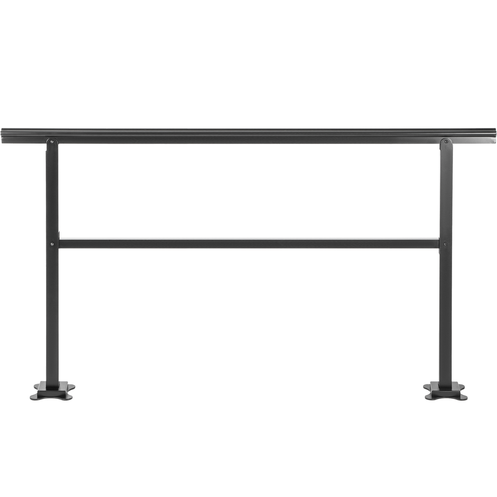 VEVOR Outdoor Handrail 165LBS Load Handrail Outdoor Stairs Aluminum ...