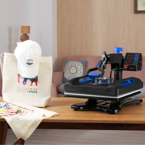 VEVOR Heat Press Machine 12x15, 800W Heat Press for Sublimation 5 in 1 ...