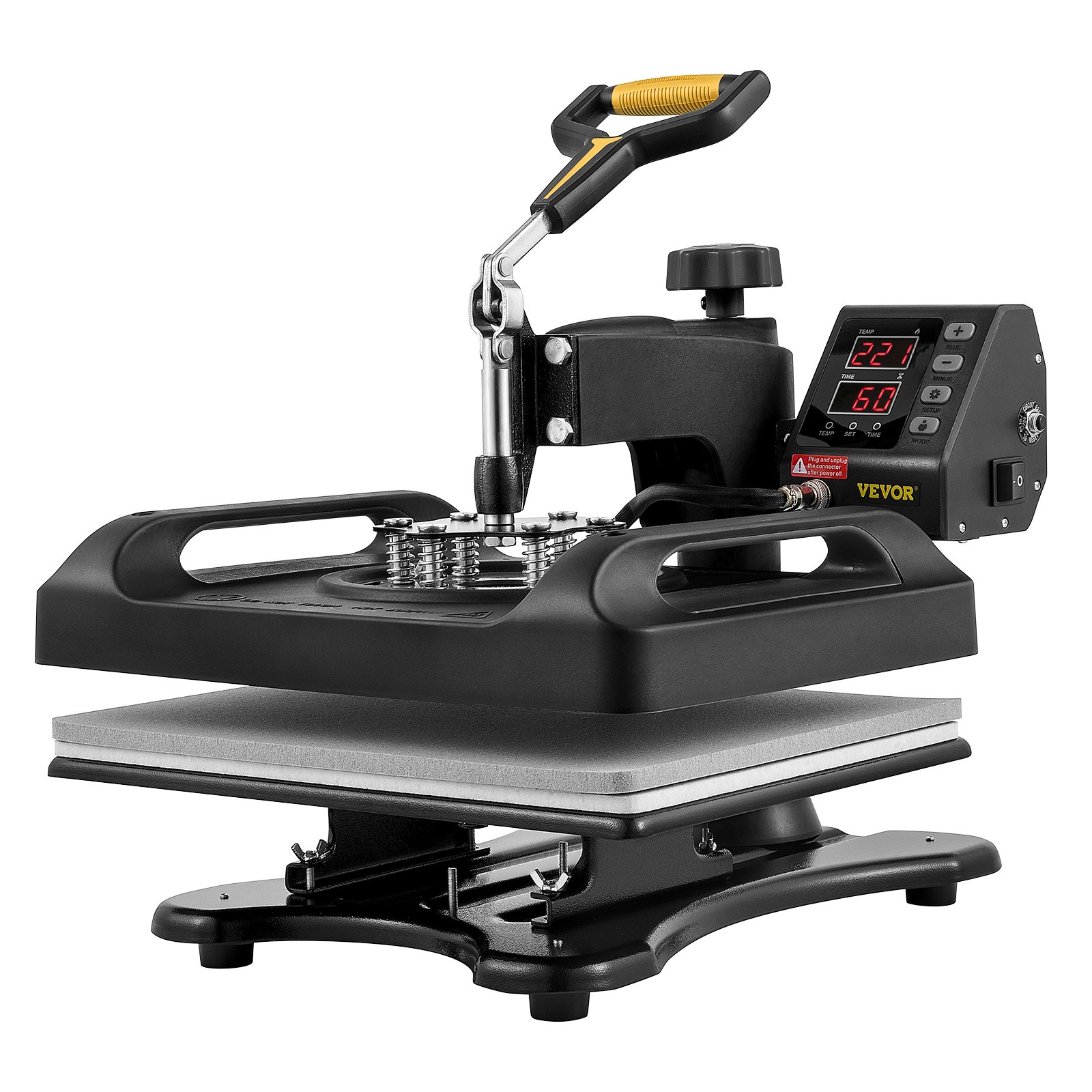 VEVOR Pro Heat Press Machine, 12 x 15 Inches, Fast Heating, 5 in 1