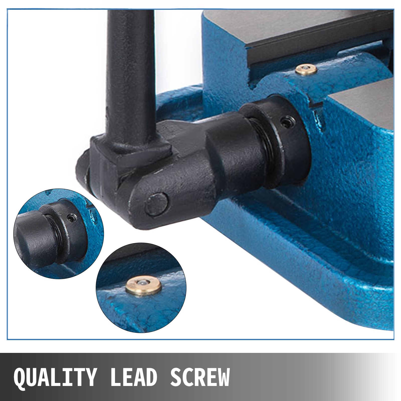 VEVOR 3 Inch Heavy Duty Milling Vise Bench Clamp Vise High Precision
