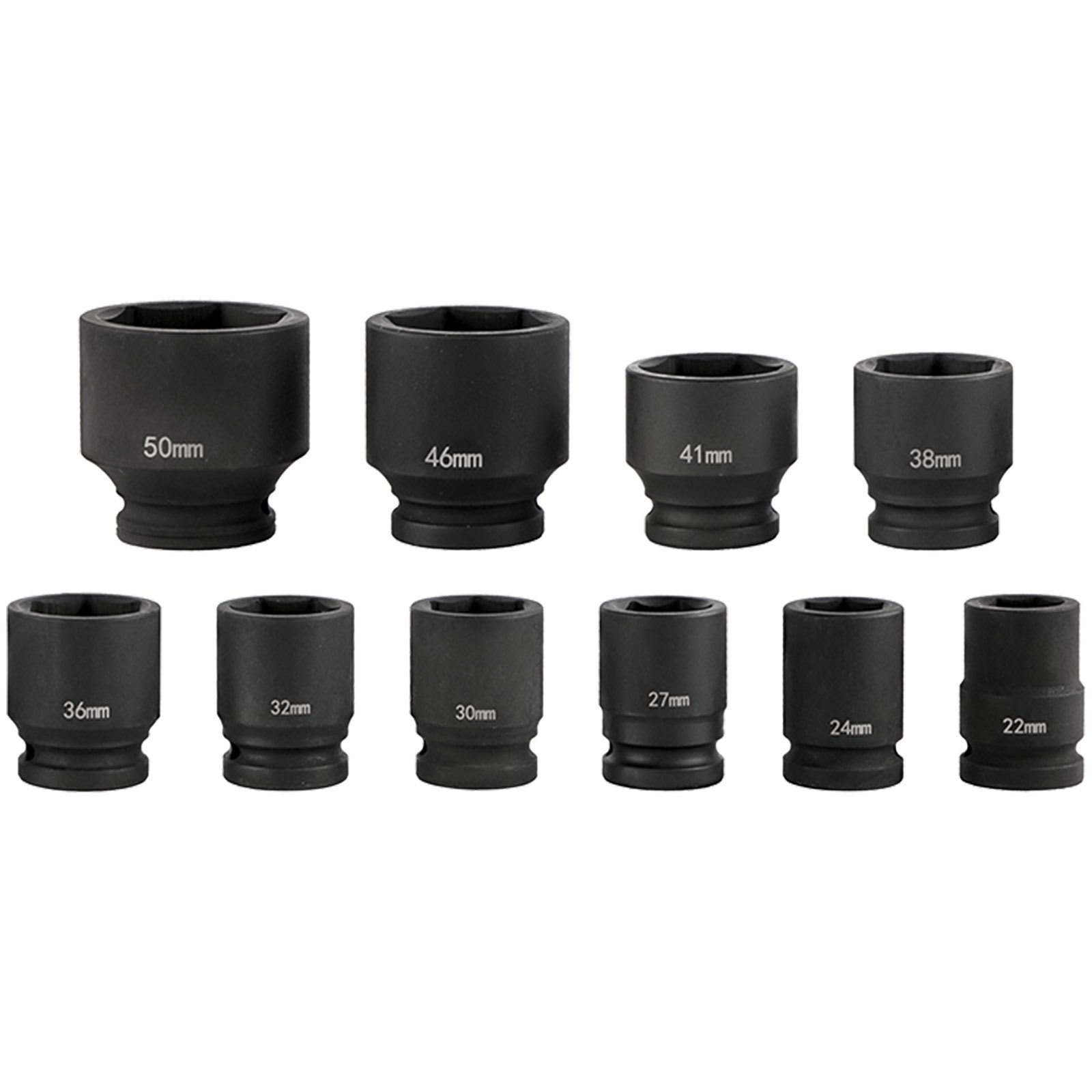 VEVOR Impact Socket Set 3/4 Inches 27 Piece Standard Impact Sockets