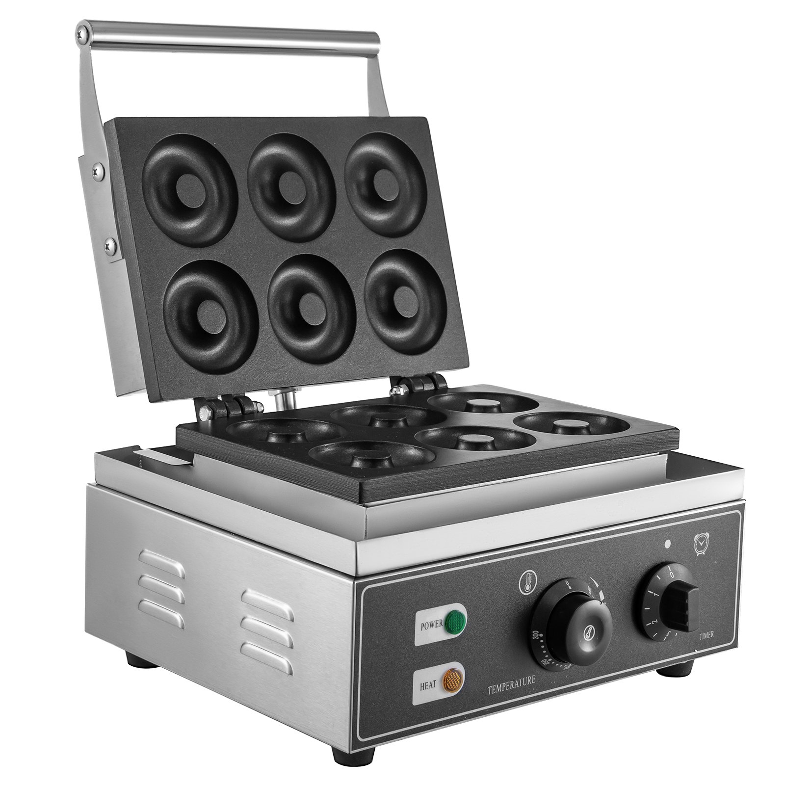 VEVOR VEVOR Commercial Donut Maker Machine 1550W Donut Maker with 6