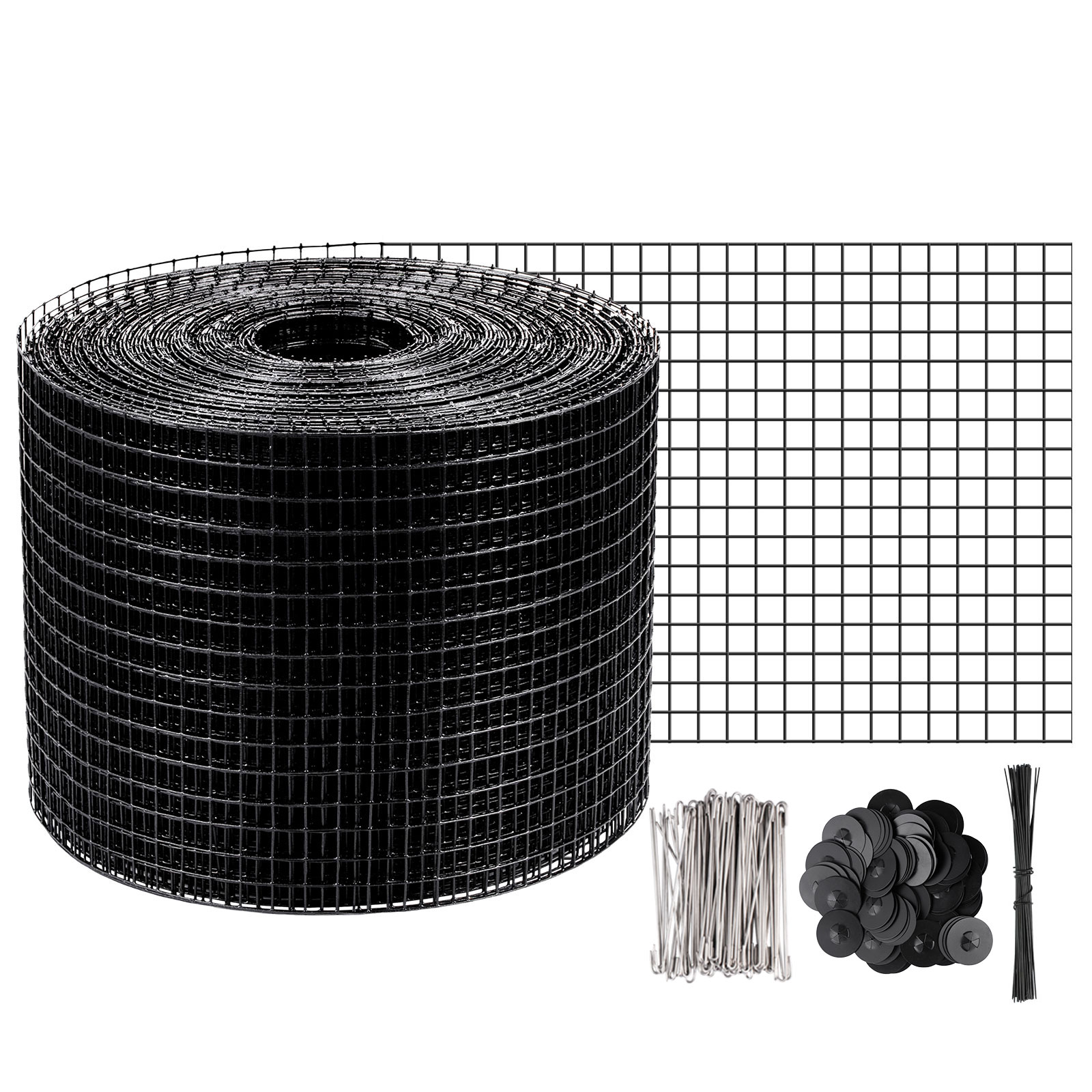 VEVOR VEVOR Solar Panel Wire Mesh Critter Guard Kit 15cm x 30m PVC w