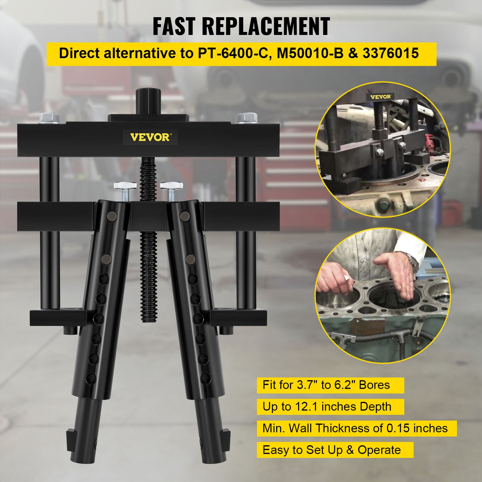 VEVOR Universal Cylinder Liner Puller Compatible with Caterpillar CAT