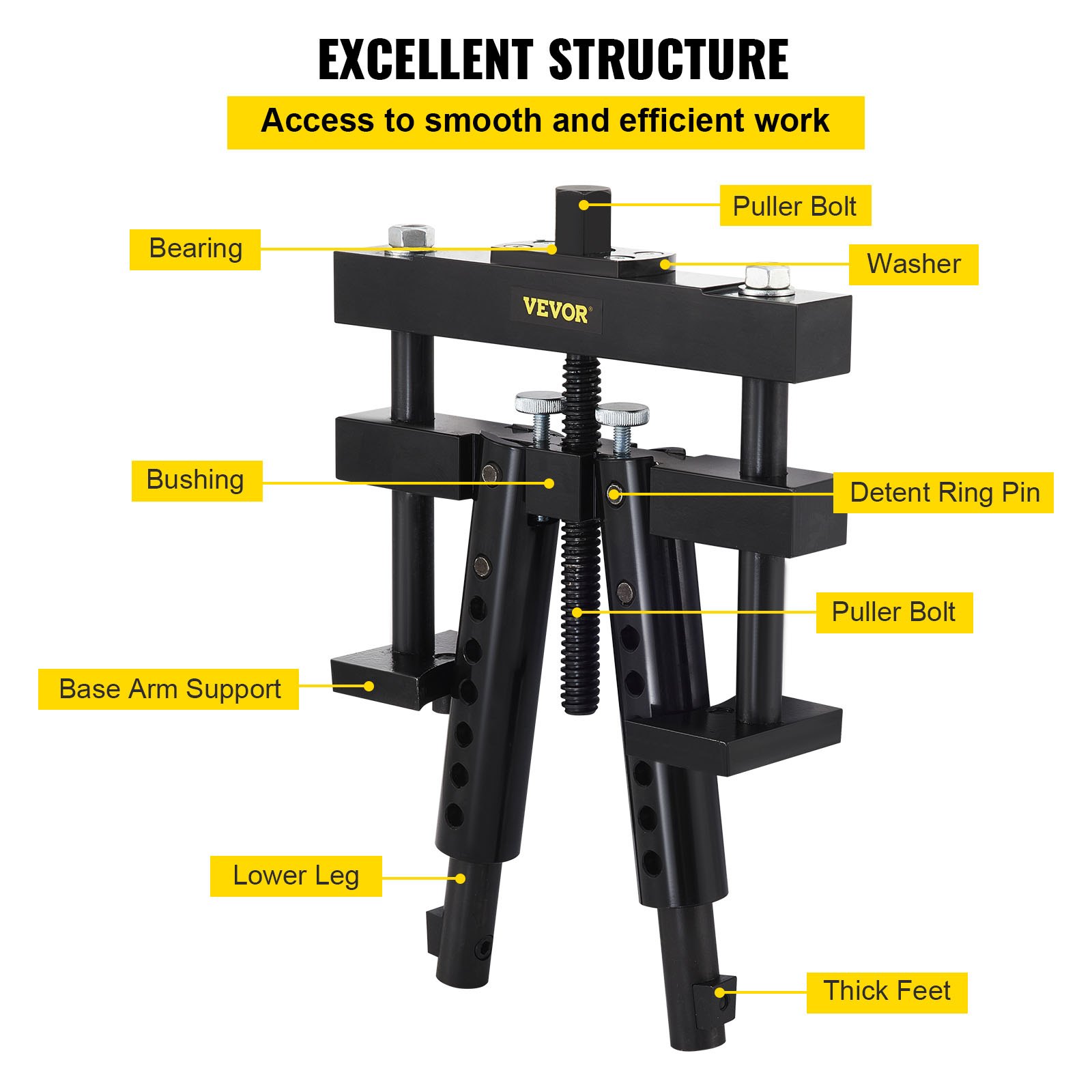 VEVOR Universal Cylinder Liner Puller Compatible with Caterpillar CAT