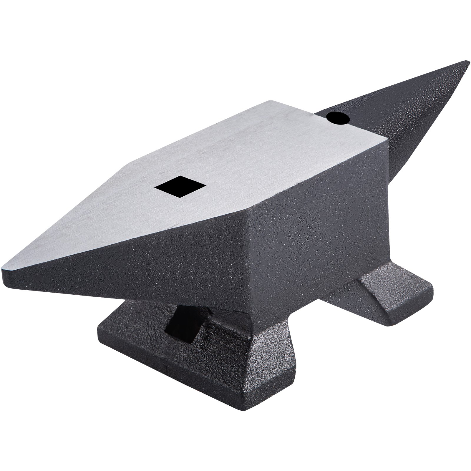 Vevor Vevor Blacksmith Anvil Steel Round Horn Anvil 22lb 10kg 2 Holes 