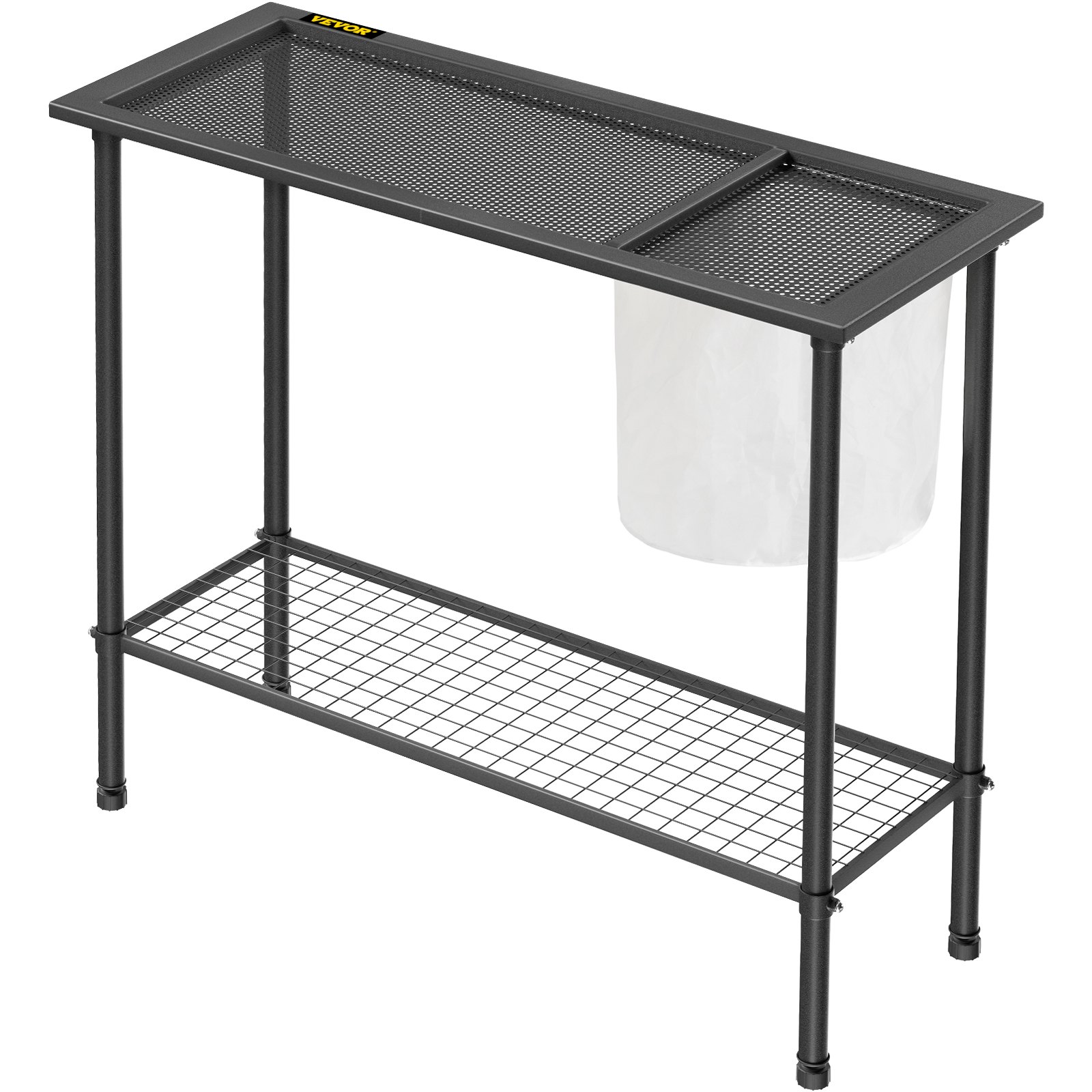 VEVOR Potting Bench, 39" L x 15" W x 33" H, Steel Outdoor Workstation
