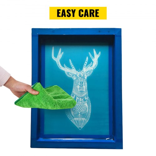 6 Pcs 10"x14" Aluminum Silk Screen Printing Press Frame Screens 156 Mesh Prints VEVOR US