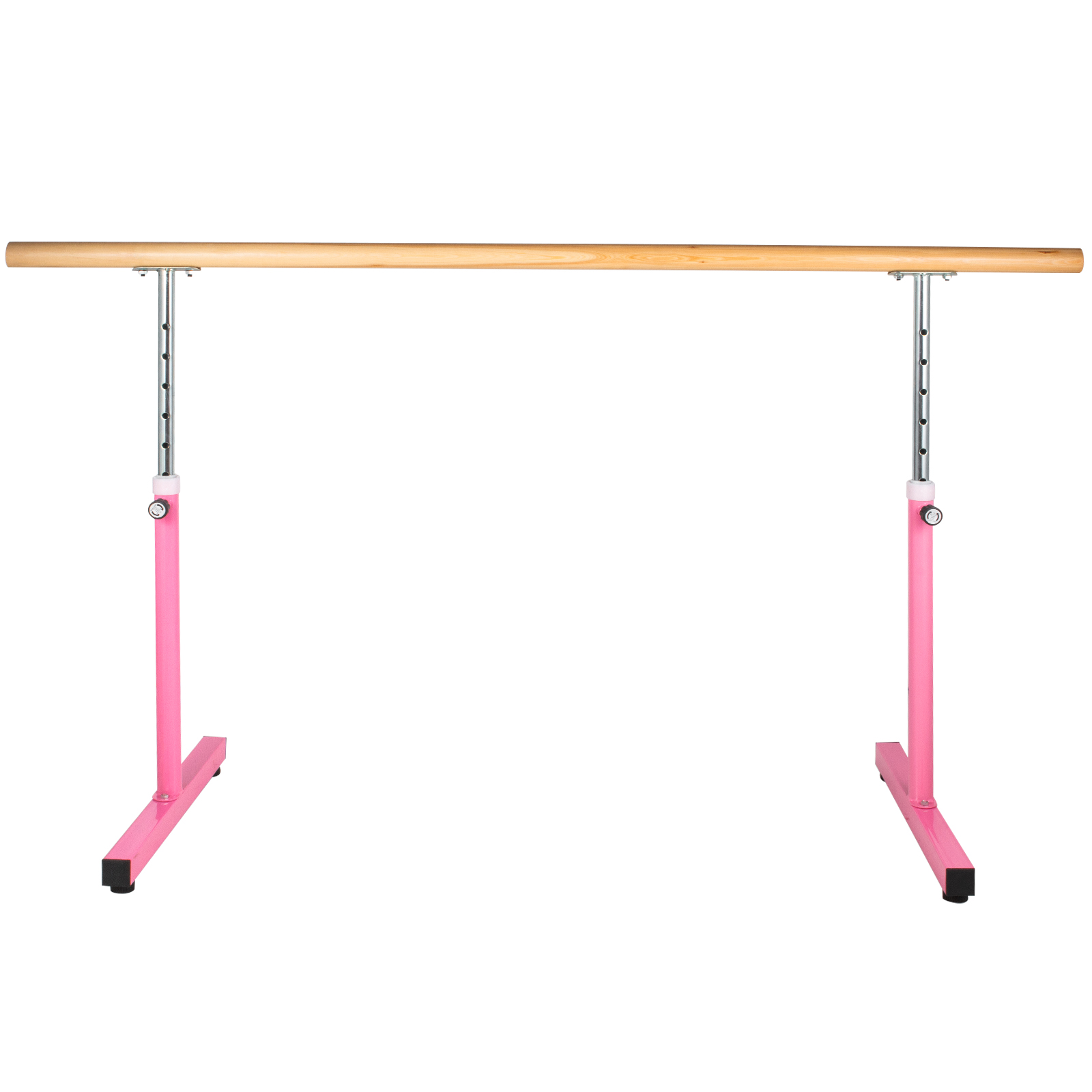 6.5FT Ballet Barre Freestanding Bar Adjustable Single Leg Stretch Dance