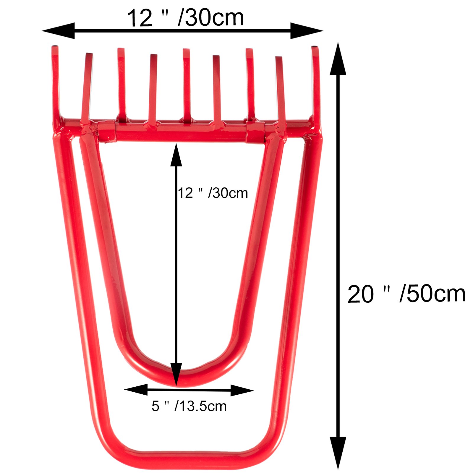 VEVOR Fence Crimping Tool, 20" x 12" Fence Wire Tighten Tools, Red Wire