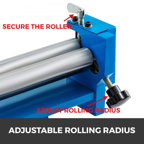 Vevor Sr 320j Slip Roll Rolling Machine 320mm Manual Solid Metal Sheet
