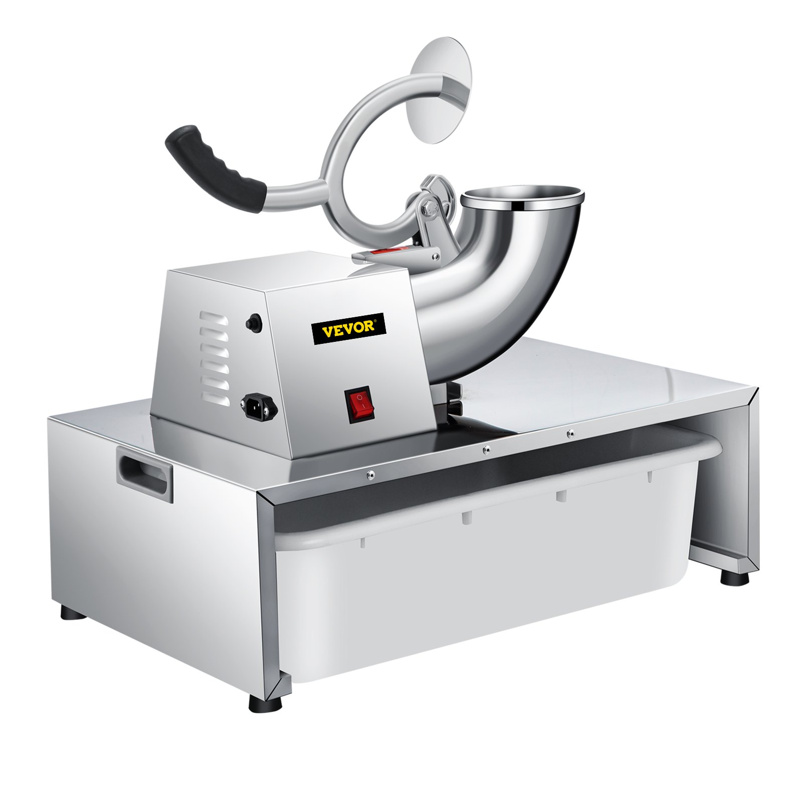 VEVOR 110V Commercial Snow Cone Machine, 500LB/H Commercial Snow Cone