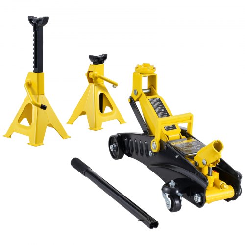 VEVOR Low Profile Floor Jack 2 Ton (4400 lbs), Heavy Duty Iron