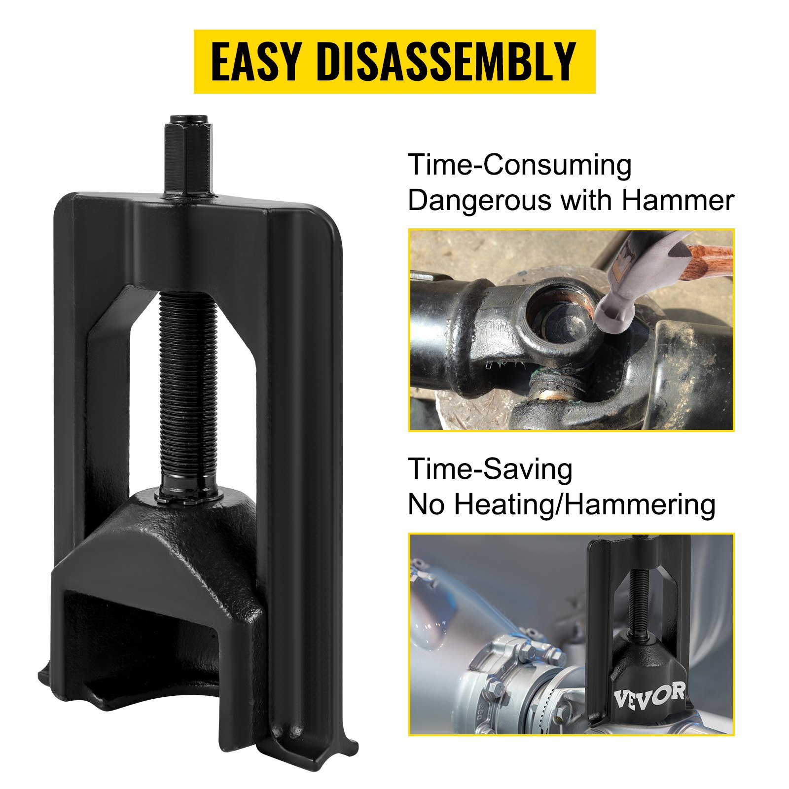 VEVOR U Joint Puller, U Joint Tool Works On Most Class 7 and Class 8
