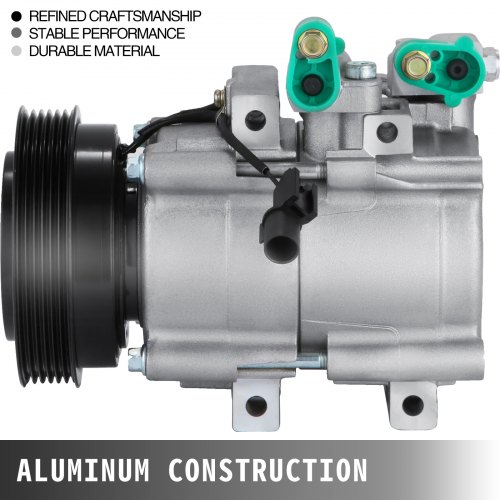 2001 2002 2003 2004 2005 2006 for Hyundai Santa Fe AC Compressor A/C 2 ...