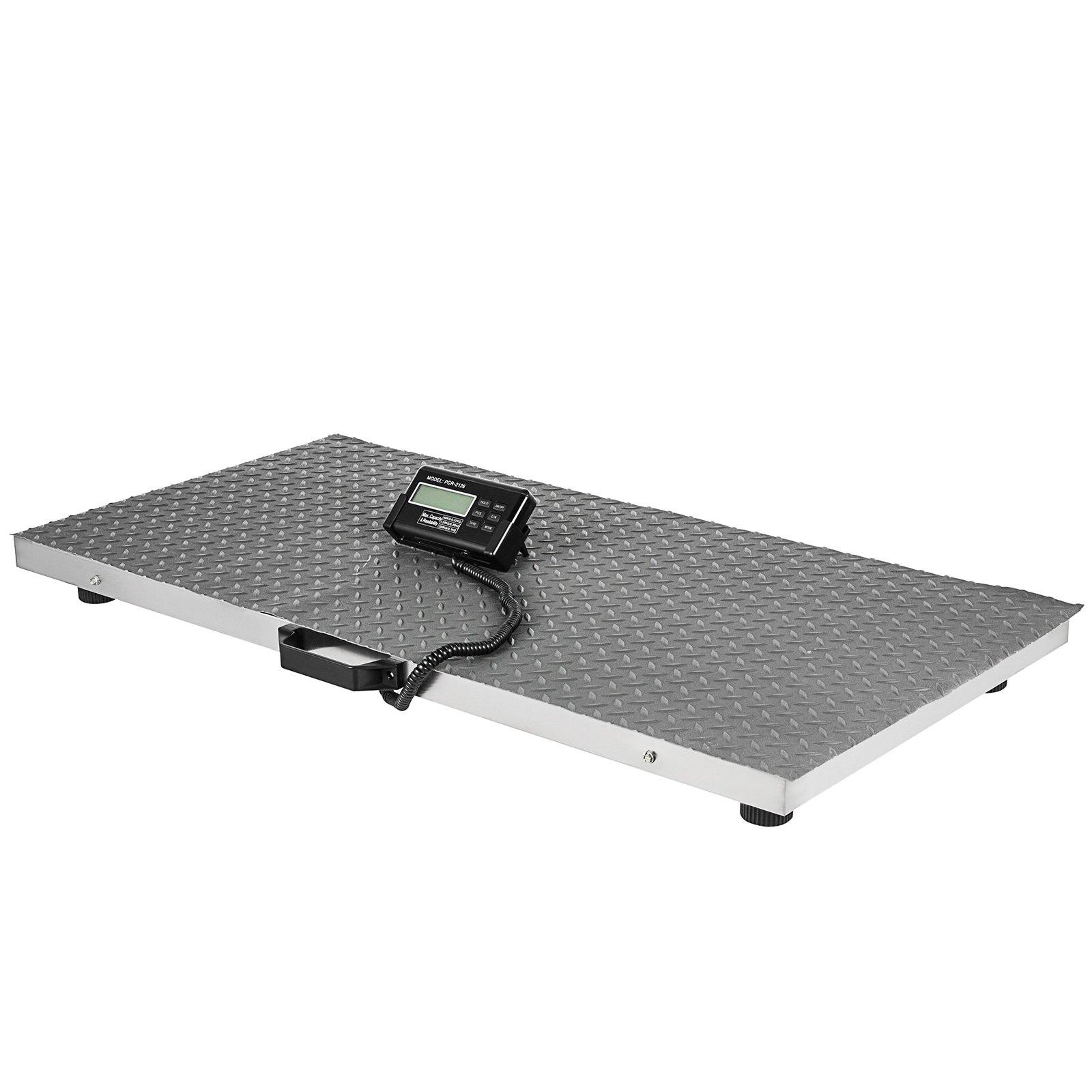 VEVOR 880Lbs x 0.2Lbs Livestock Scale Shipping Scales Large Platform 40