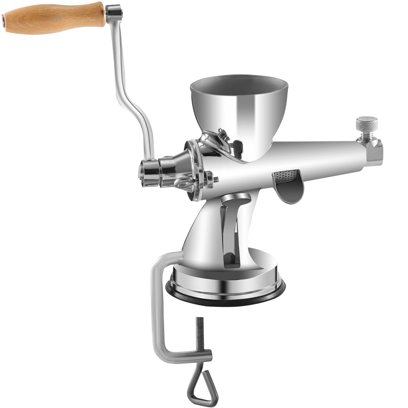 VEVOR Manual Wheatgrass Juicer Stainless Steel Hand Crank Wheatgrass Juicer Hand Wheatgrass