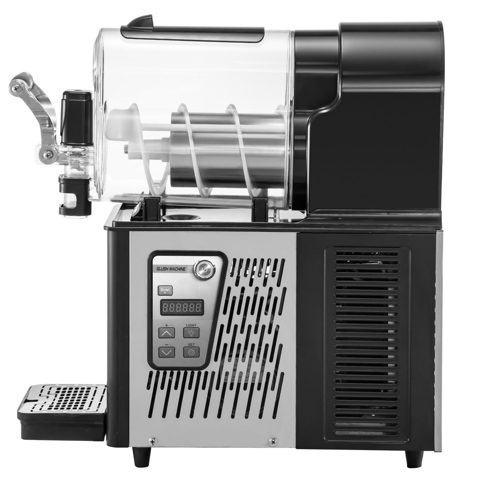 VEVOR Commercial Slushy Machine, 3L Single Bowl Slush Drink Maker, 330W