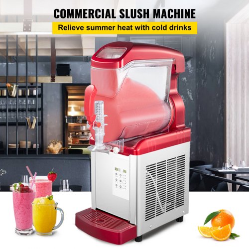 Slushy Machine Daiquiri Machine Commercial 6L Home Slush Machine Single ...