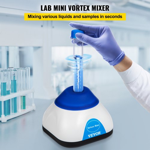 VEVOR Mini Vortex Mixer Lab Vortex Mixer Shaker 6000RPM 50ML for Lab