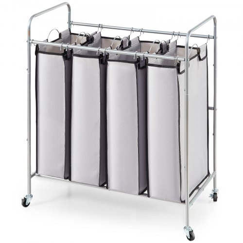 Four compartment 2024 laundry hamper