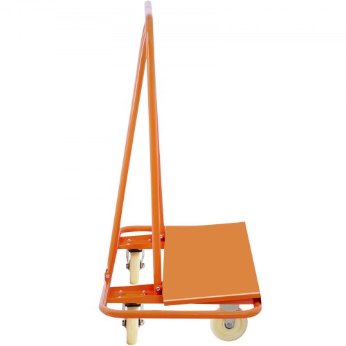 Heavy Duty Drywall Cart, 2400 LBS Load Capacity Drywall Sheet Cart Panel Dolly Cart With 4 Swivel Wheels For Handling Wall Panel Sheetrock Wood Panel