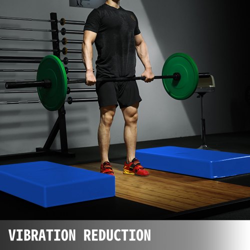 VEVOR Fitness Crash Pad,10 inch Barbell Crash Cushion Pads