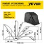 vevor motorcycle shelter