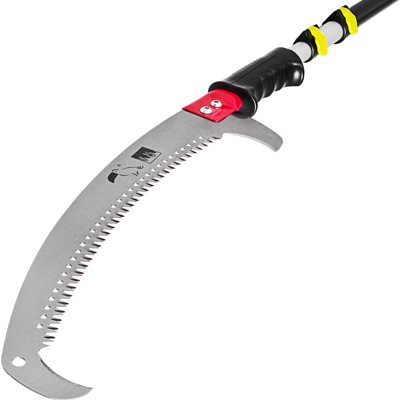 VEVOR Telescopic Pole Saw 412 Foot Extendable Telescopic Landscaping Pole Saw with 2Foot Saw