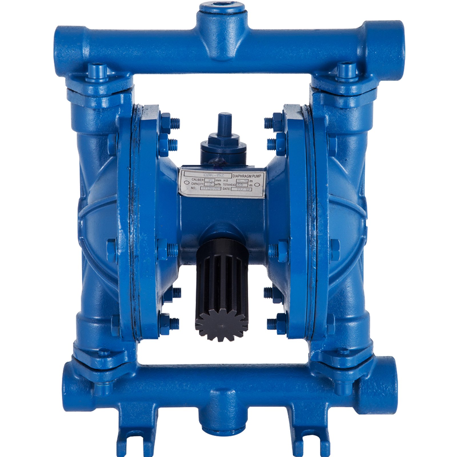 VEVOR Air-Operated Double Diaphragm Pump, 1/2 in Inlet & Outlet, Cast ...