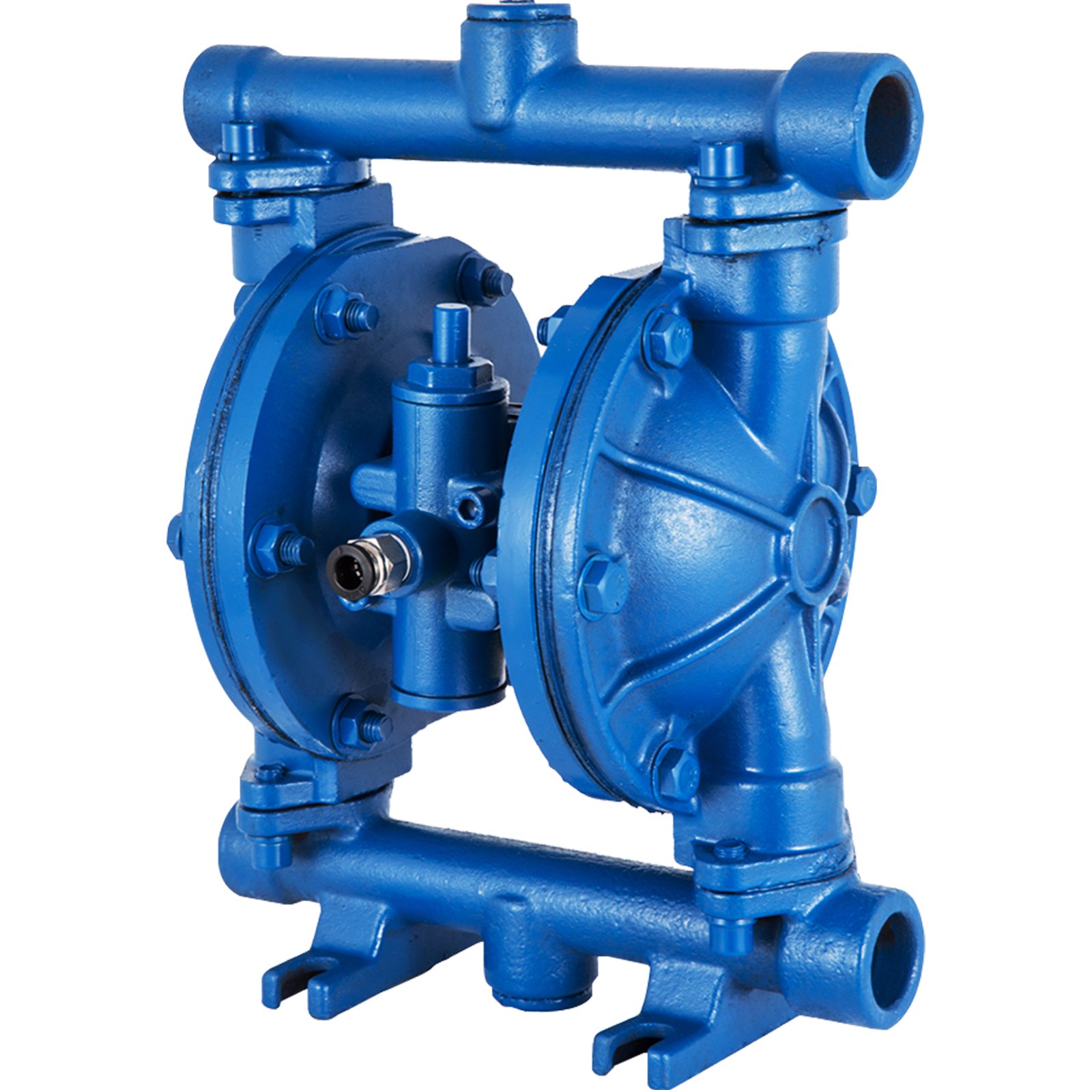 VEVOR Air-Operated Double Diaphragm Pump, 1/2 in Inlet & Outlet, Cast ...