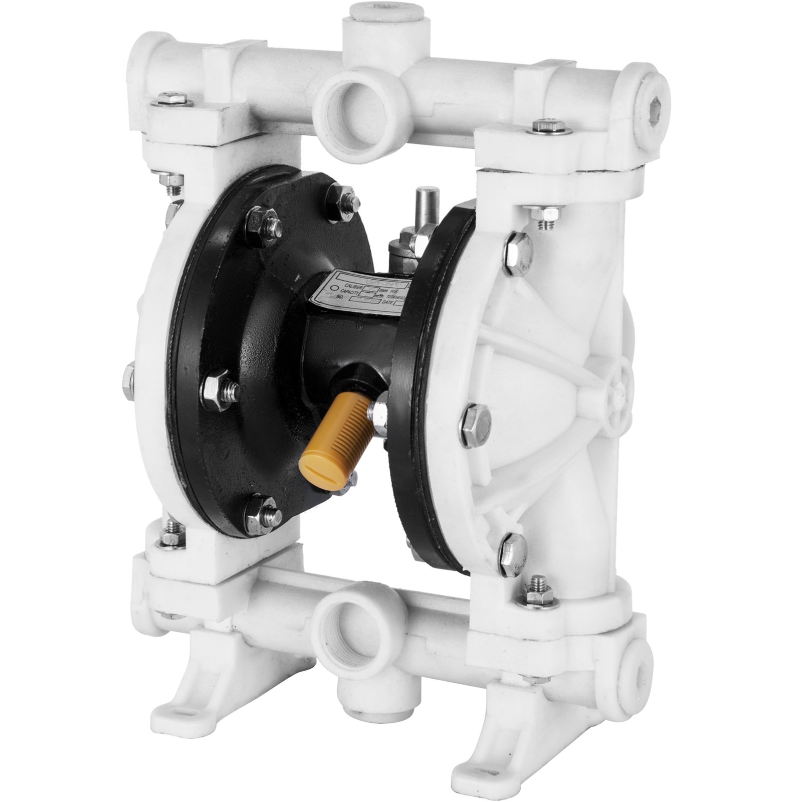 VEVOR AirOperated Double Diaphragm Pump, 1/2 in Inlet & Outlet