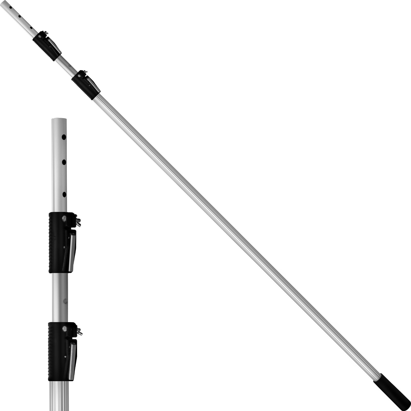 VEVOR Extension Pole, 20 ft Telescoping Pole, MultiPurpose Telescopic Poles, Aluminum