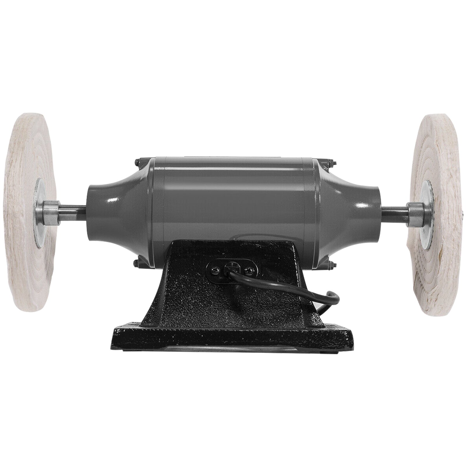VEVOR Bench Buffer Polisher, 8 inch Buffing Machine 350W 3/4HP Motor