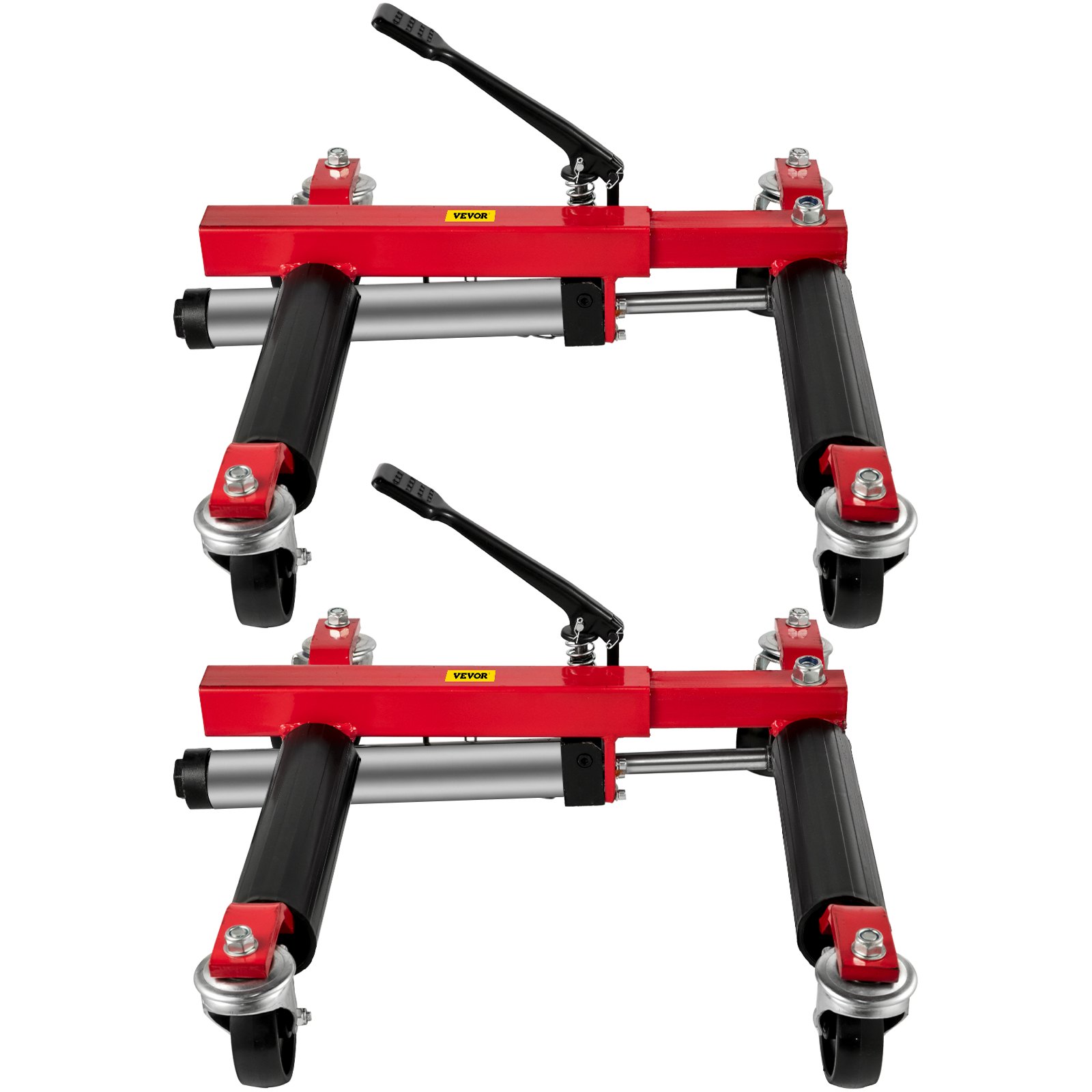 VEVOR Wheel Dolly, 2pcs Car Dolly, 1500 Lbs Capacity Car Jack Dolly, 12 ...